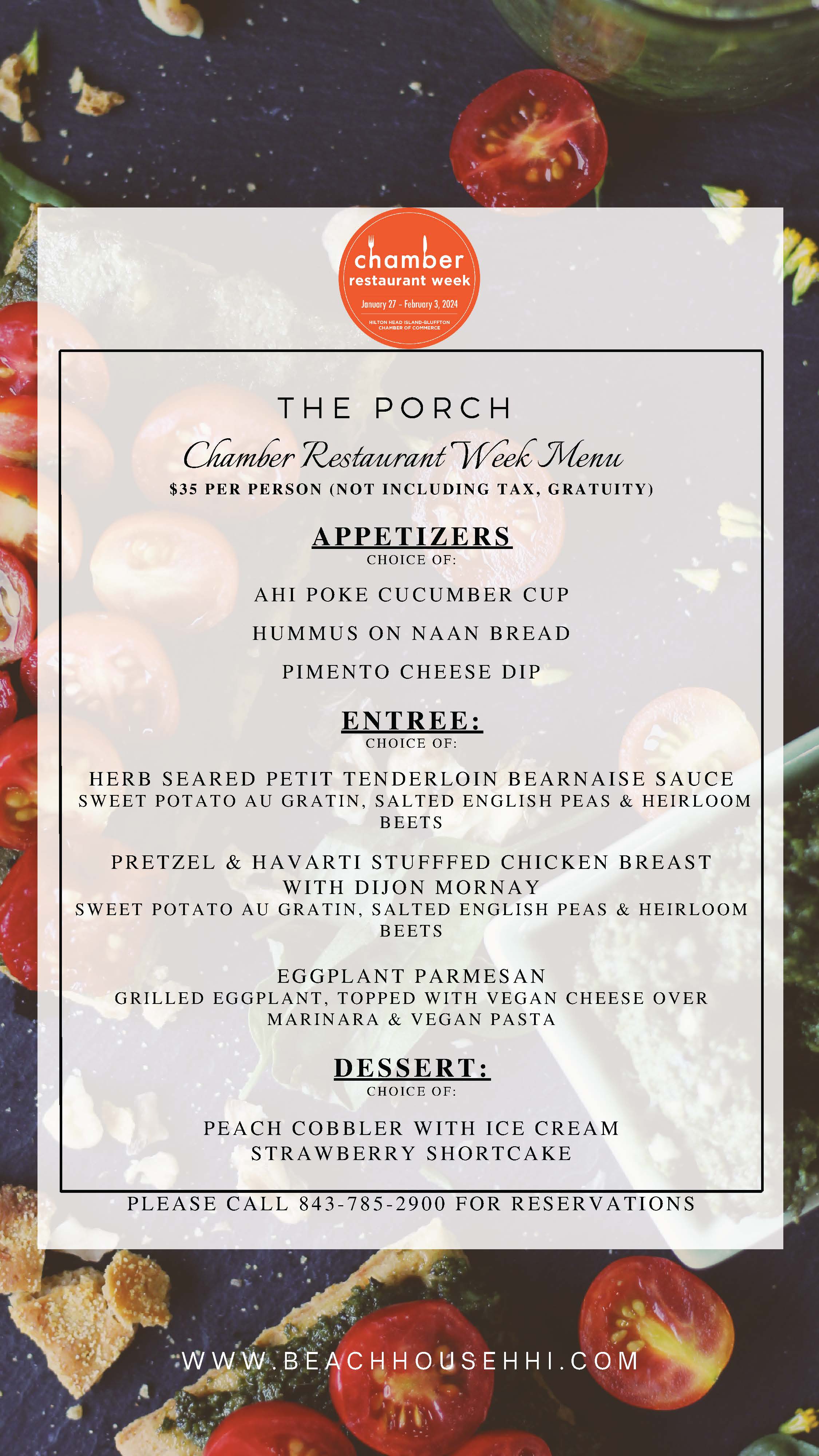 Menus + deals for Hilton Head, Bluffton Restaurant Week 2024 Hilton